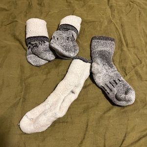 Cozy wool socks - set of three
